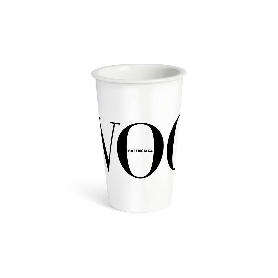 Balenciaga | Vogue Coffee Cup in White - 2