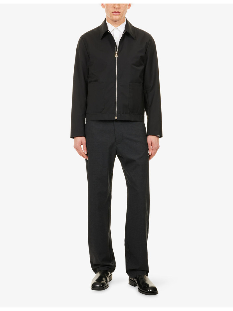 Paul Smith Regular-Fit Waterproof Wool Jacket outlook