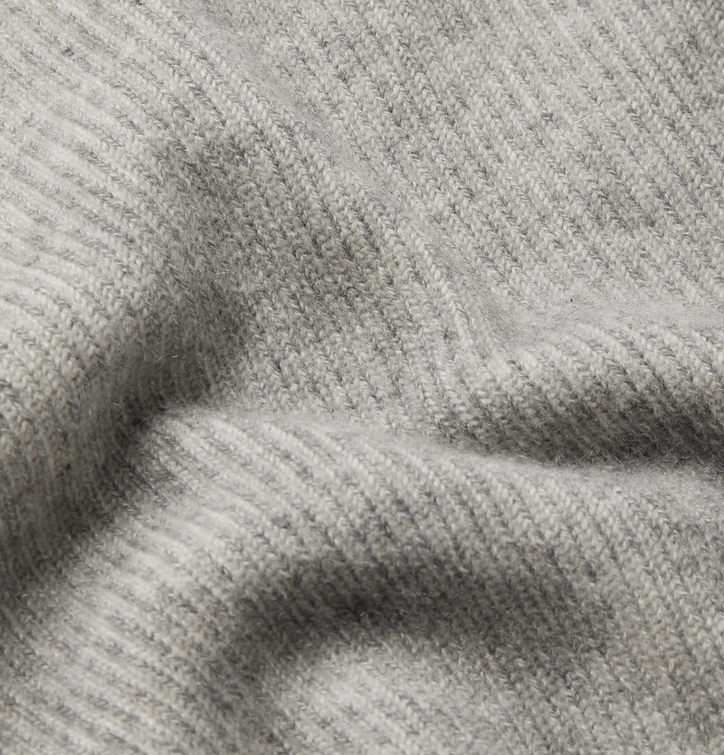 Ribbed Cashmere Sweater 3