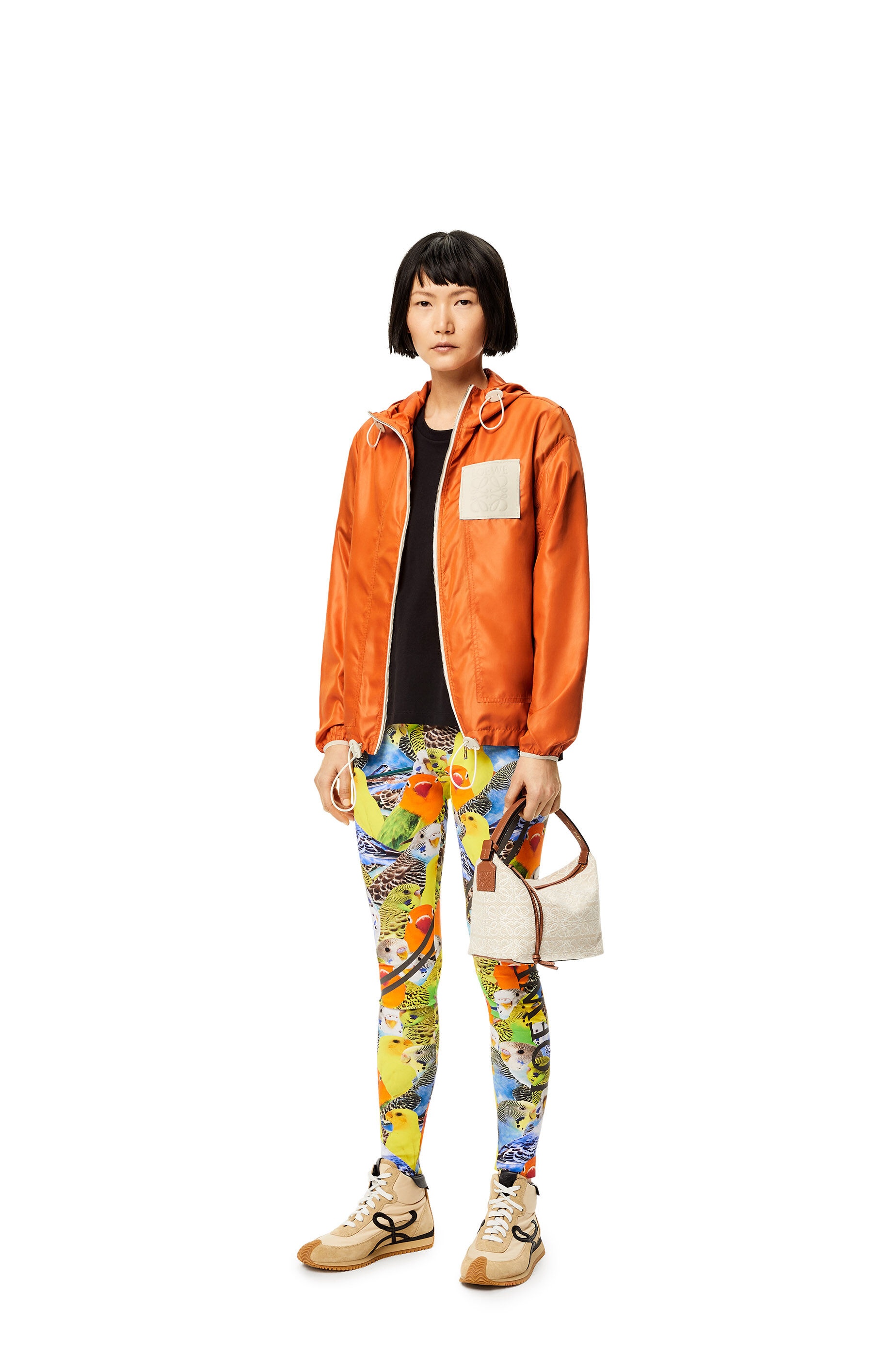 Hooded jacket in ripstop shell - 2