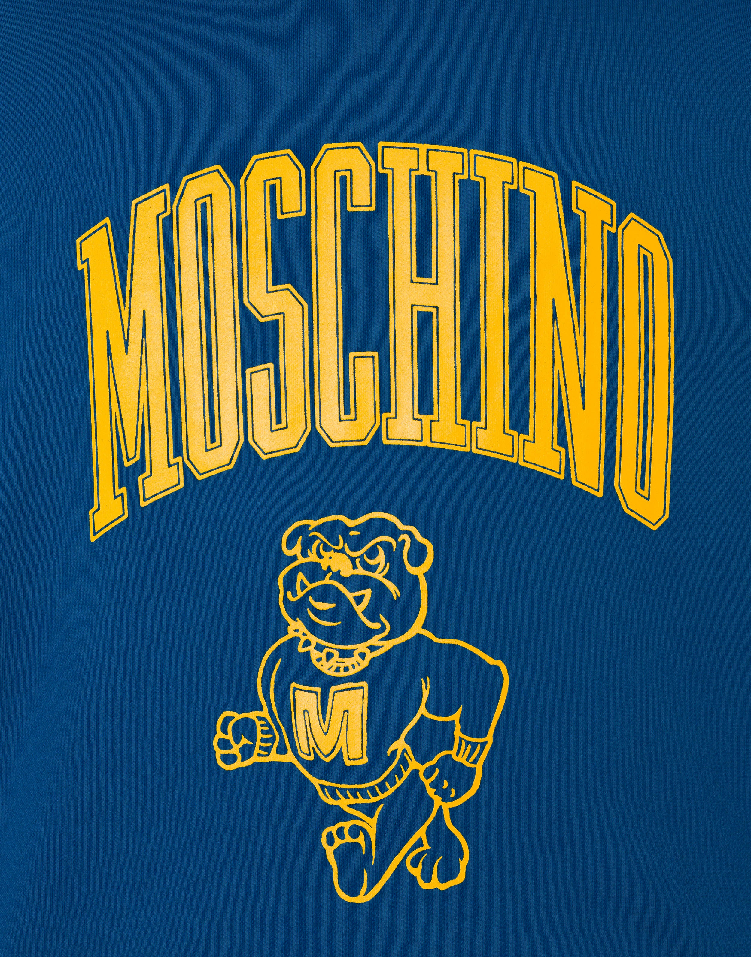 MOSCHINO VARSITY HOODED SWEATSHIRT - 4