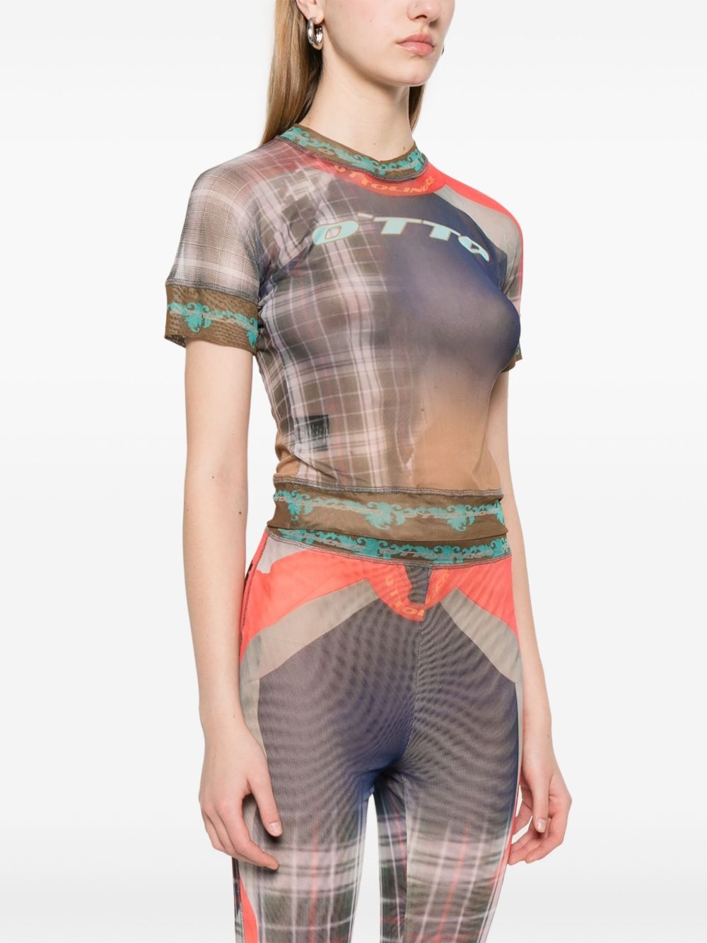 mesh T-shirt - 3