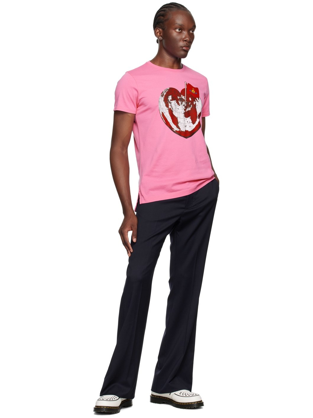 Pink Heart World Peru T-Shirt - 4