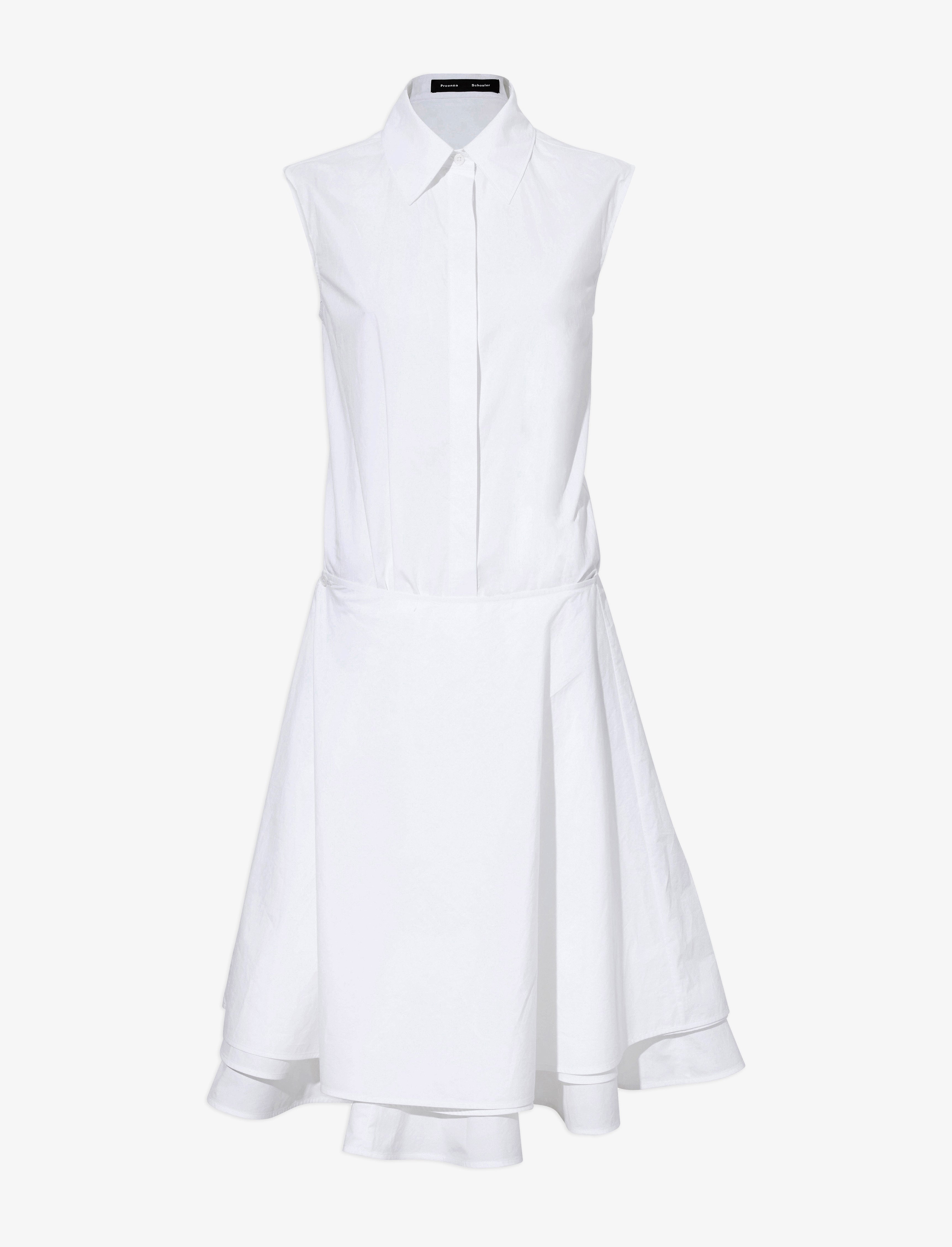 Cindy Dress in Washed Cotton Poplin - 1