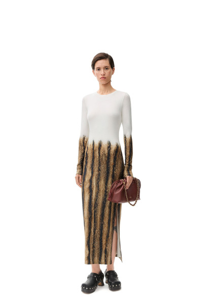 Loewe Tube dress in modal outlook