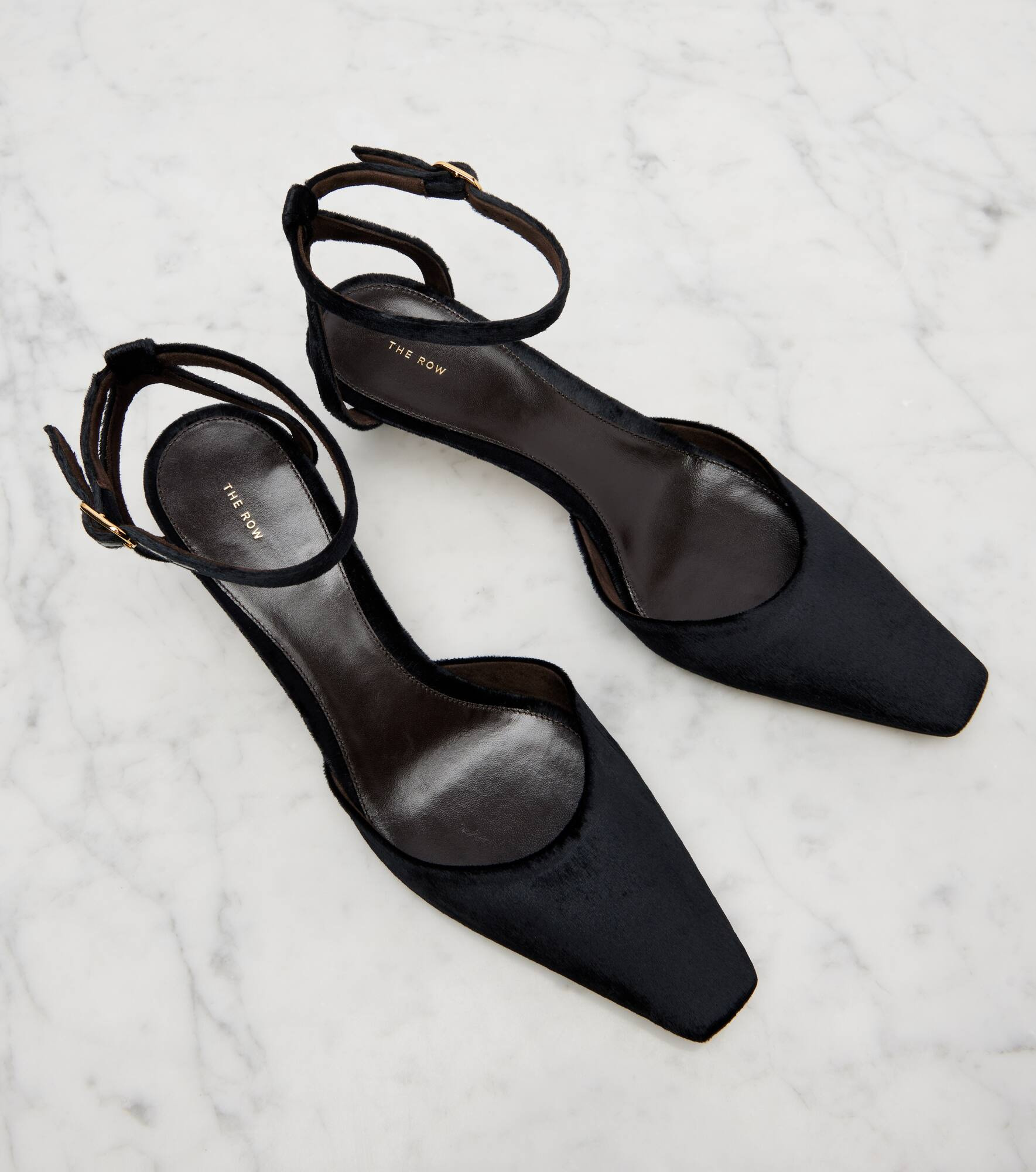 Carla 45 velvet pumps - 5