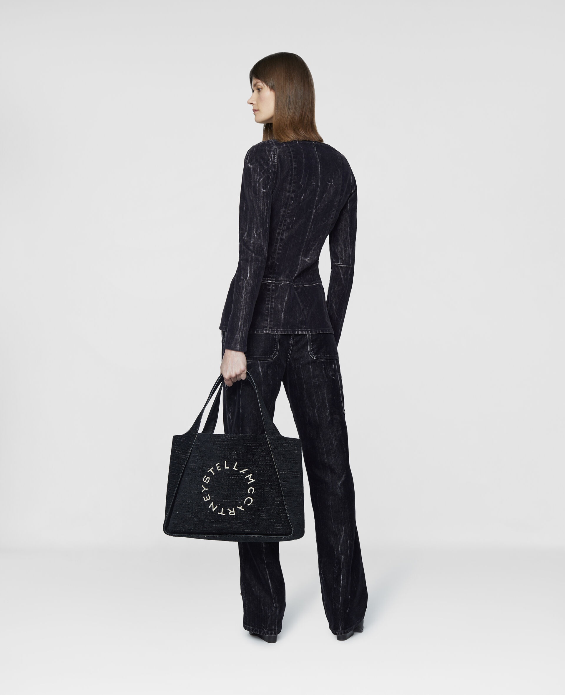 Straight Leg Velvet Jeans - 3