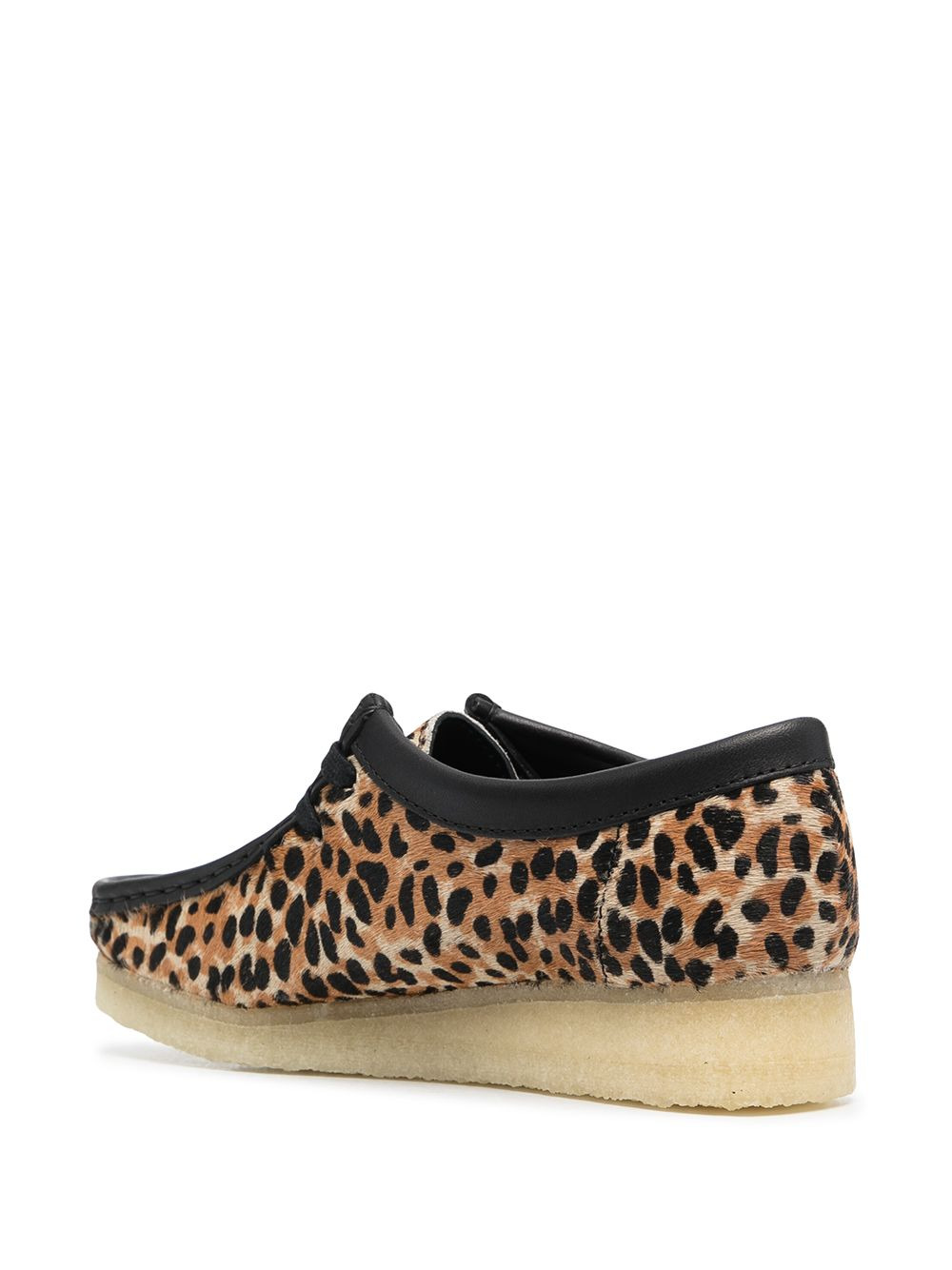 Wallabee leopard-print shoes - 3