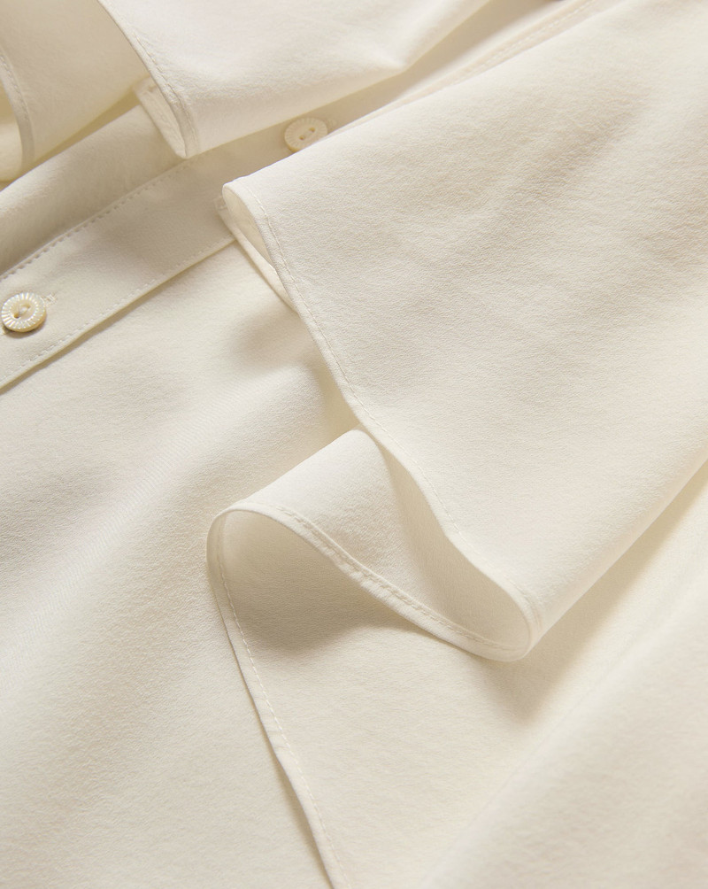 DEMARIS RUFFLED BUTTON-DOWN BLOUSE 4