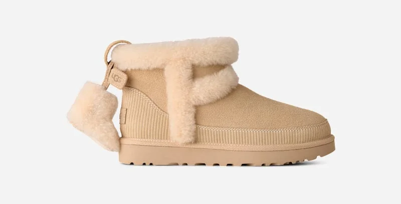 ® Women's Classic Mini Heritage Sheepskin in Sand Castle - 1