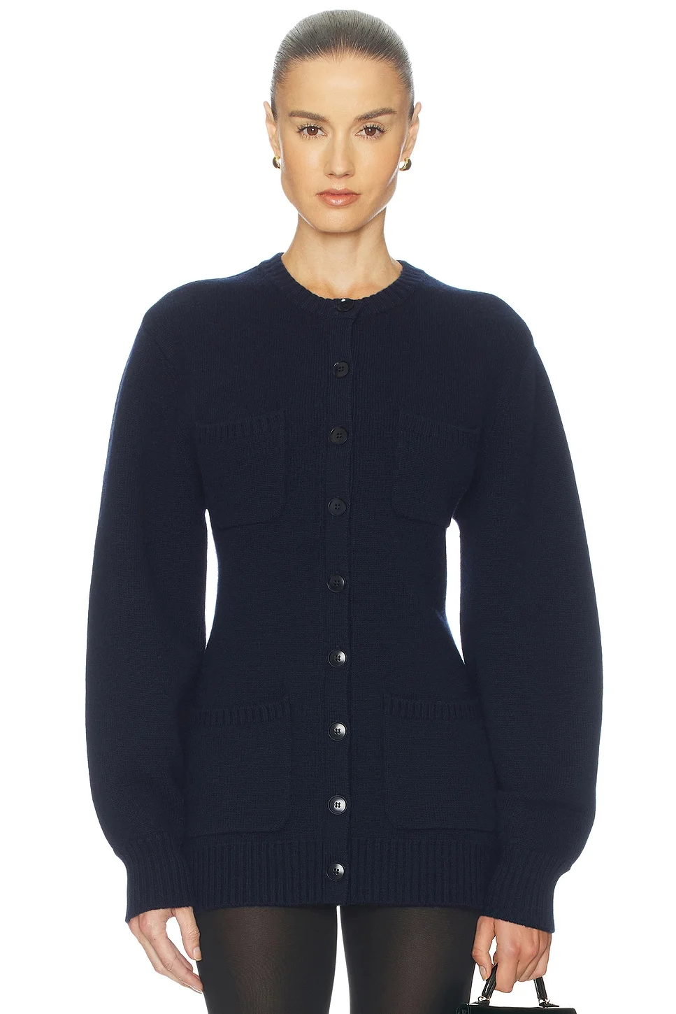 Devika Wool Cashmere Cardigan - 1