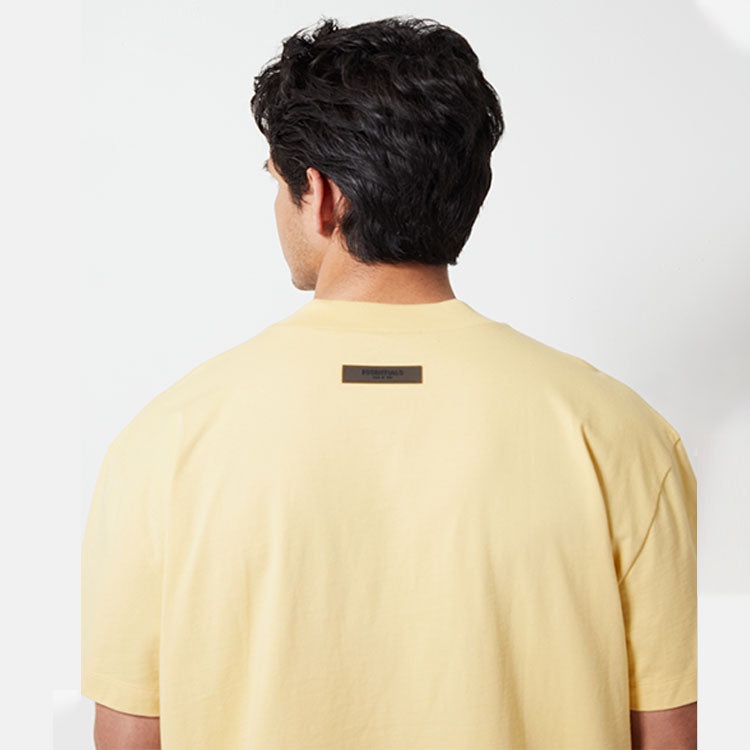 Fear of God Essentials SS23 Logo Tee 'Light Tuscan' 125BT222002F - 7