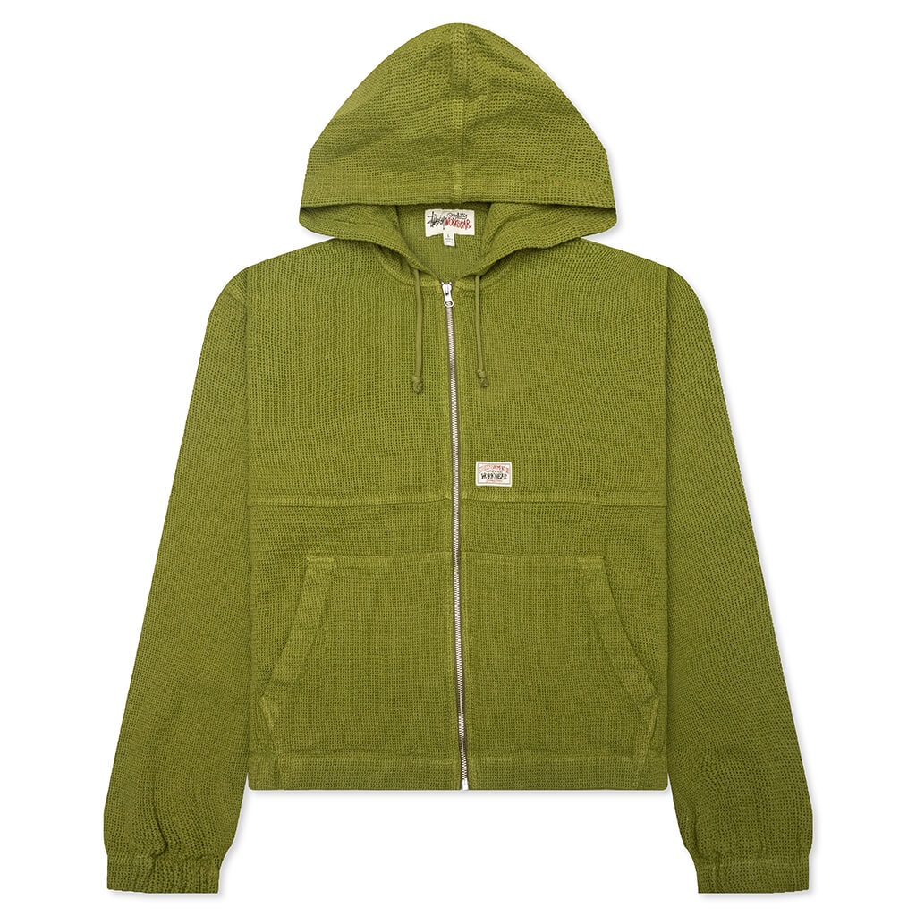 WORK JACKET COTTON MESH - GREEN - 1