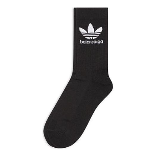 Balenciaga x adidas Socks 'Black White' 7121774C6B71077 - 1