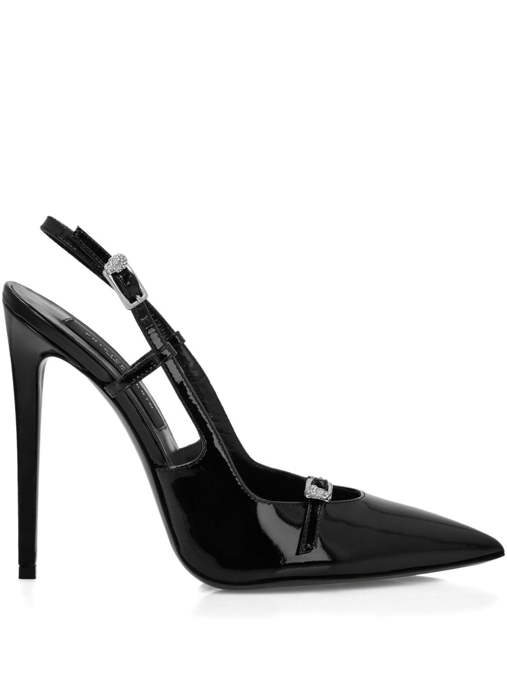 pointed-toe slingback pumps - 1