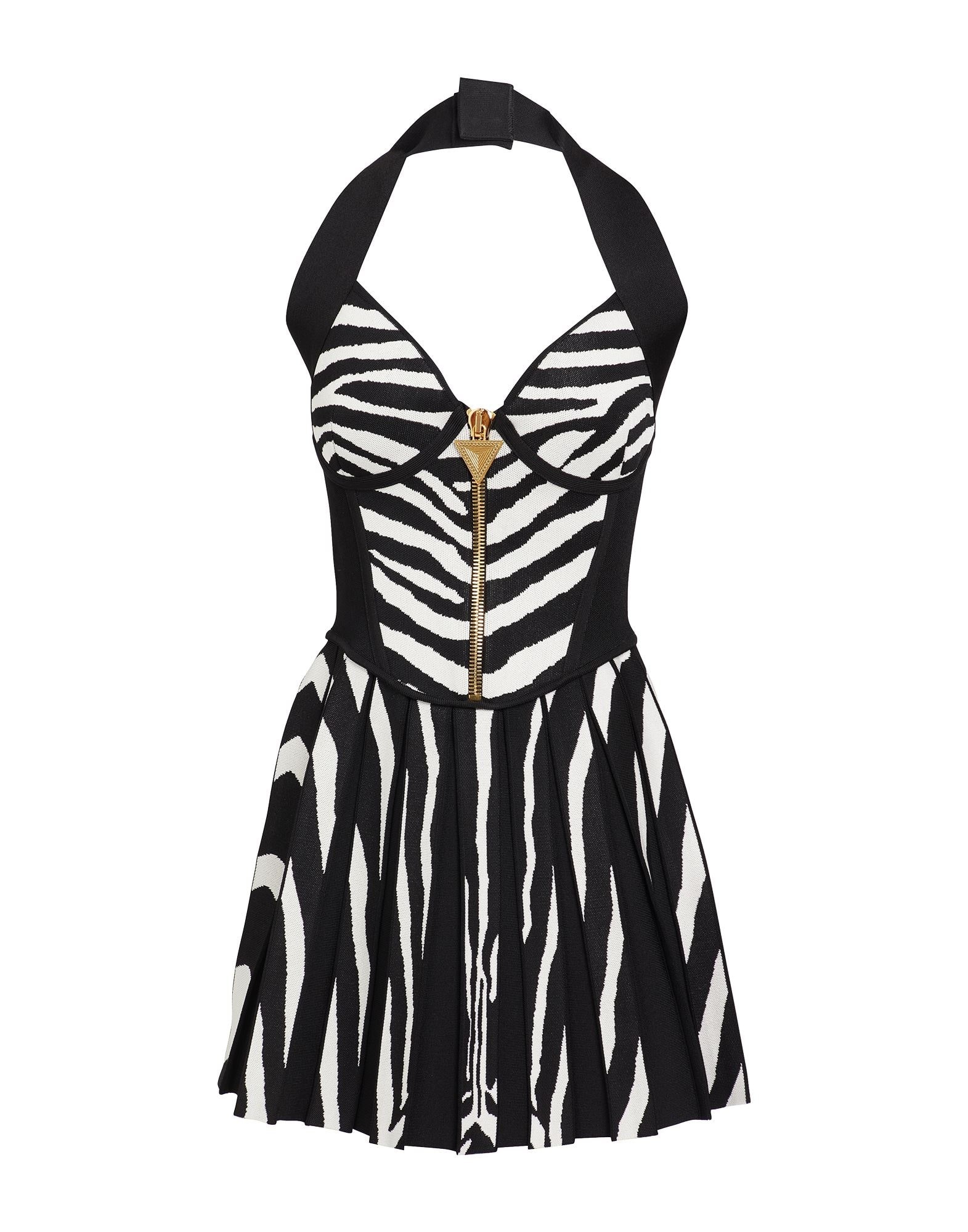 Black Women's Short Dress - 1