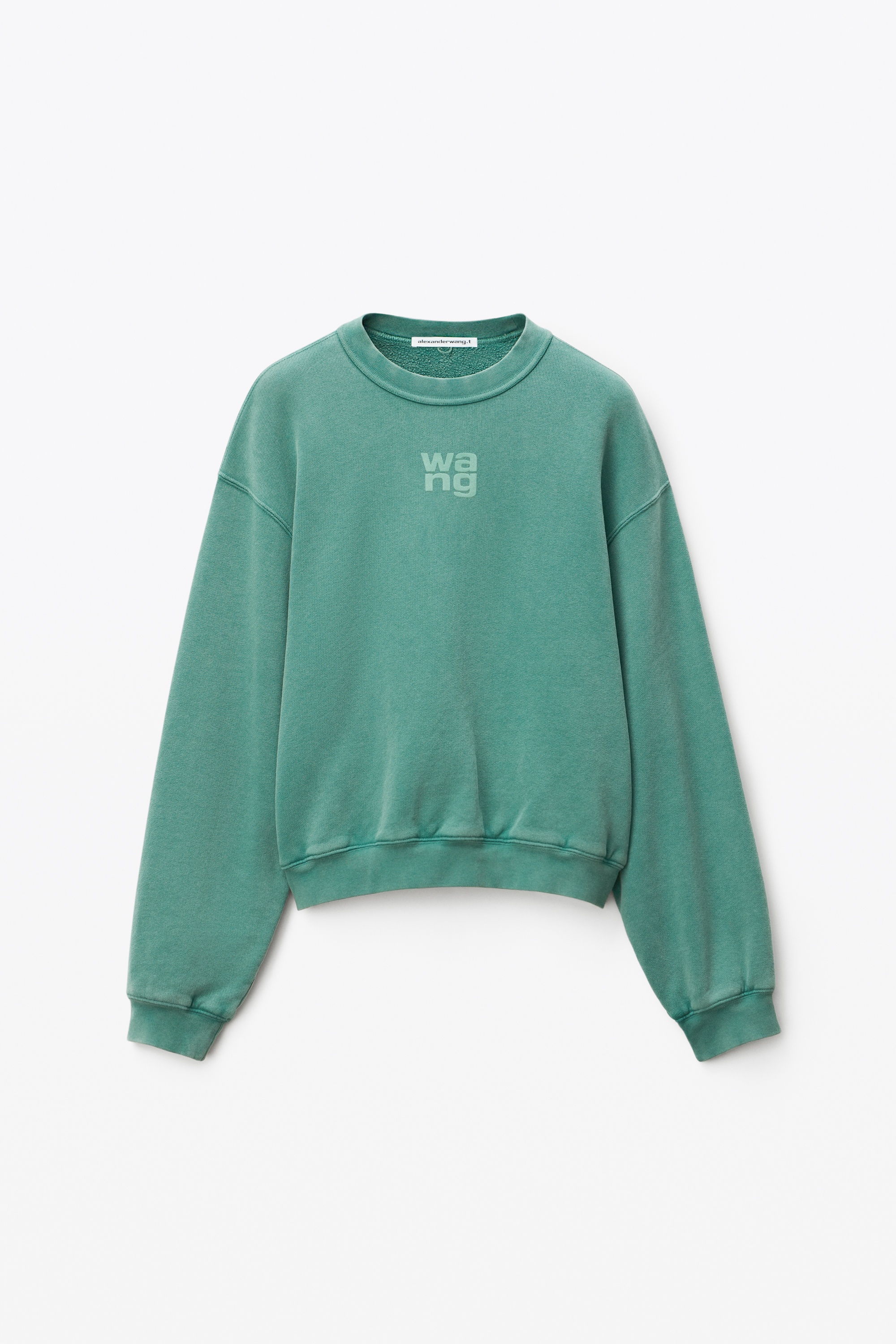 PUFF LOGO SWEATSHIRT IN STRUCTURED TERRY - 1