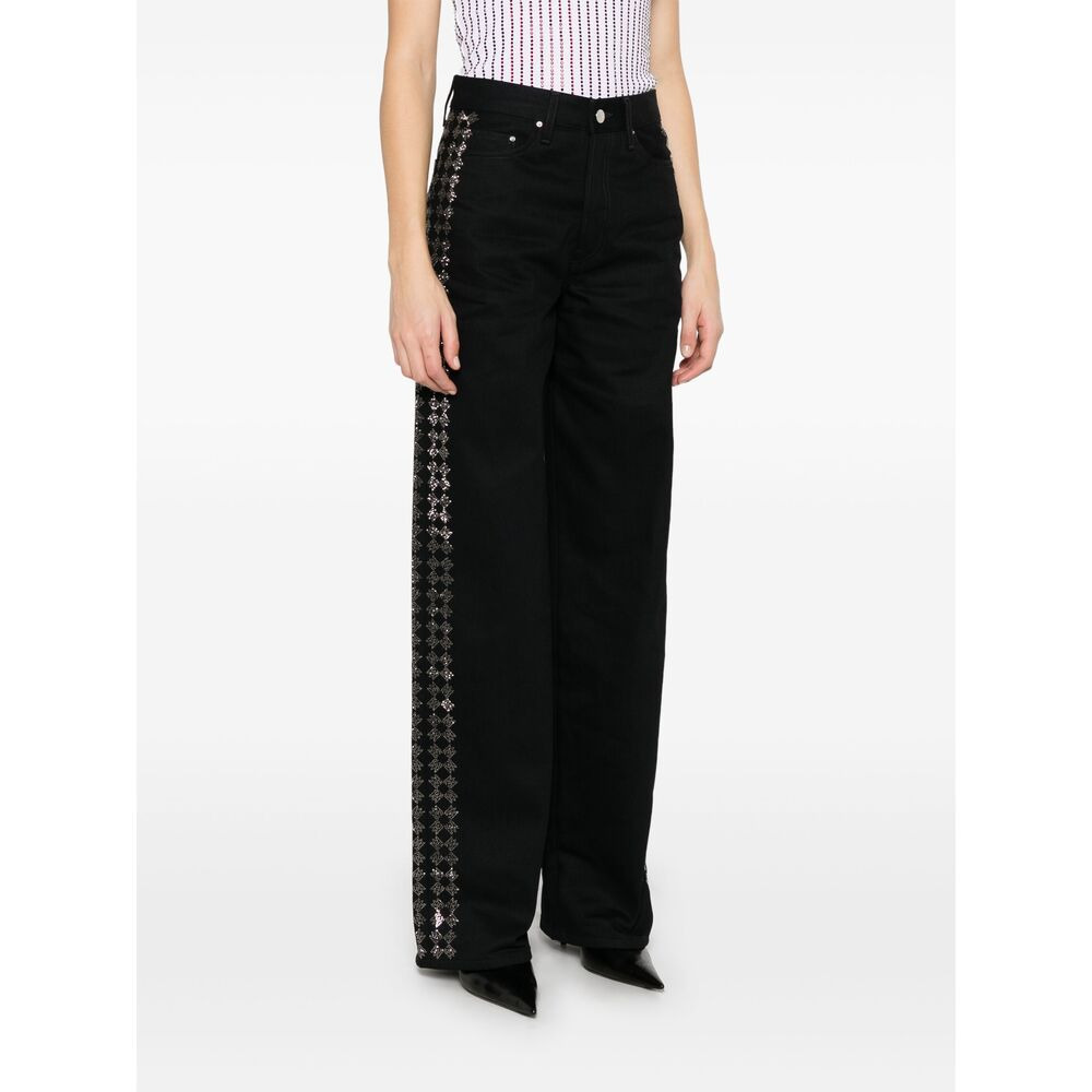 Amiri Black Denim - Straight-Leg Jeans Women - 3