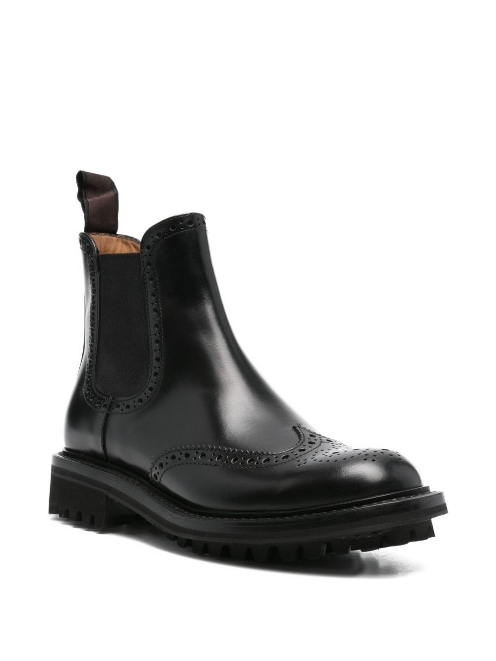 McQueen leather boots - 2