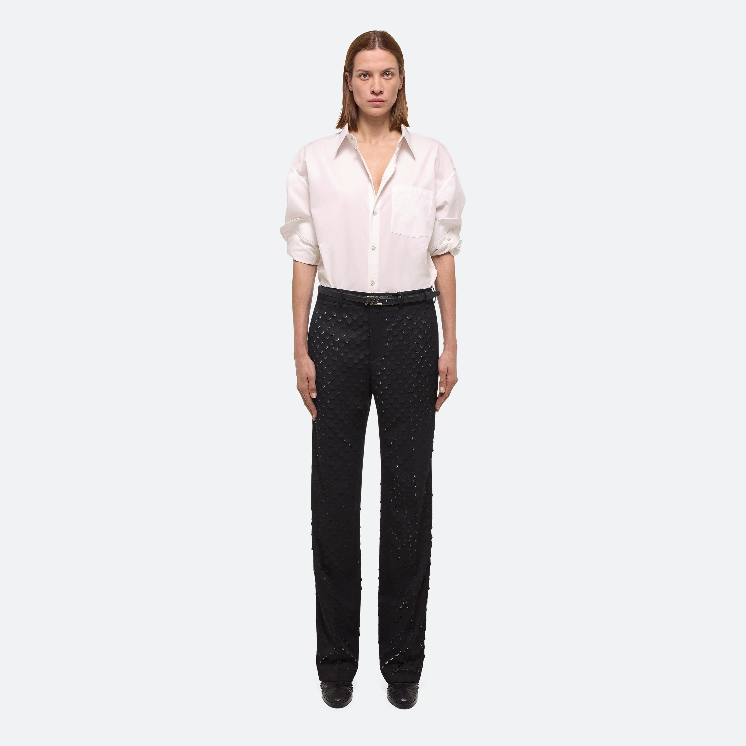 HOLE-PUNCHED CAR TROUSER - 3