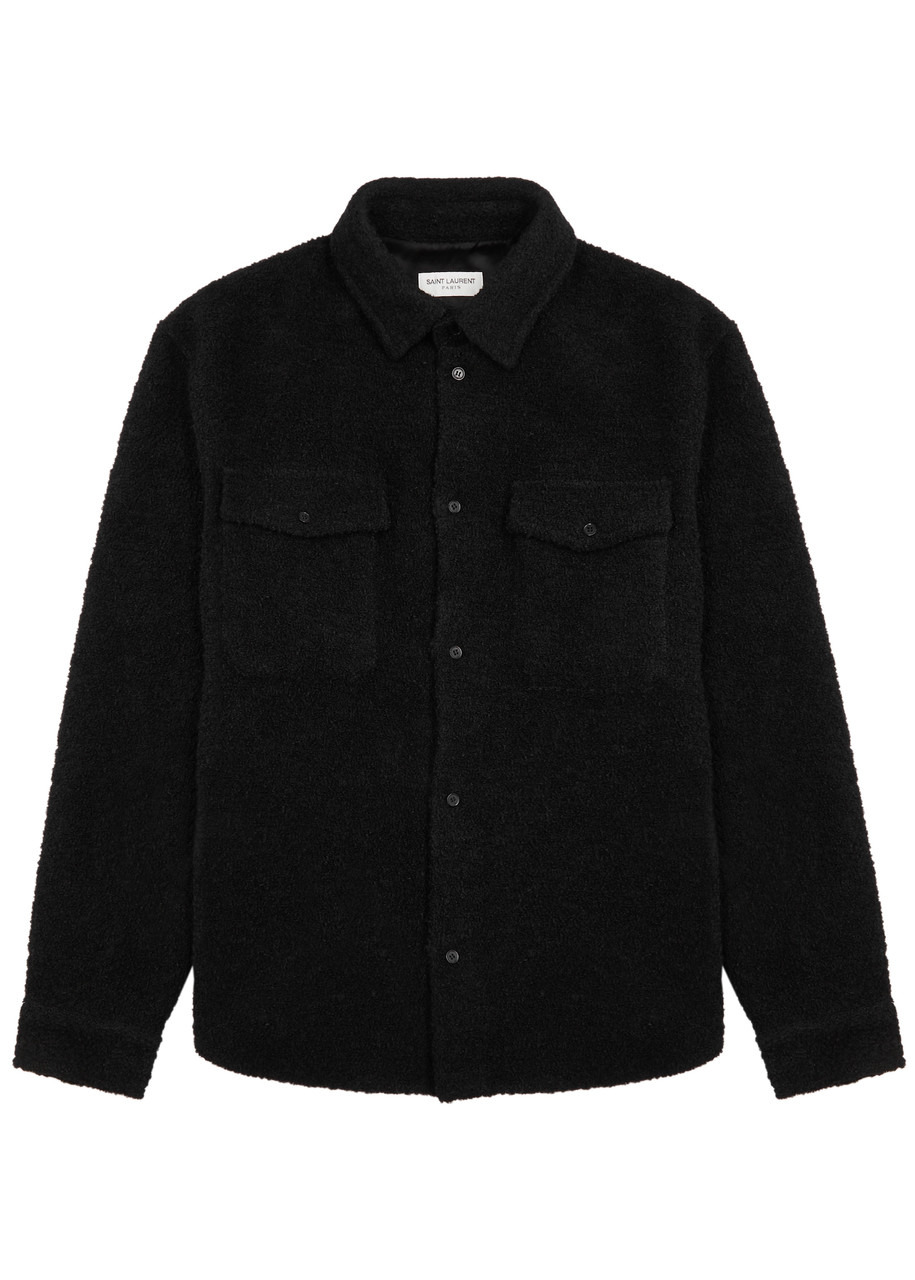 Bouclé overshirt - 1