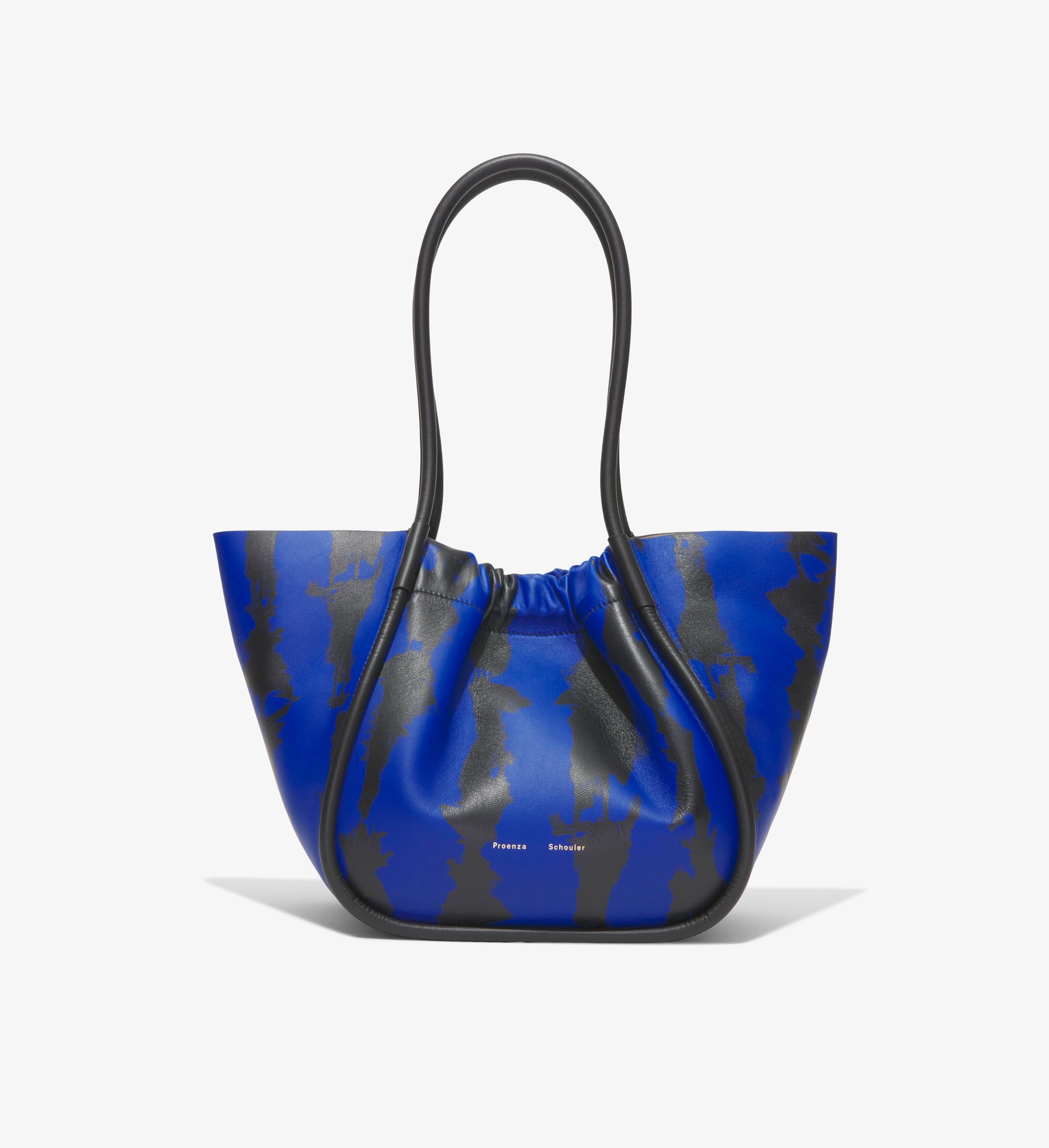 Large Tie Dye Ruched Tote - 1