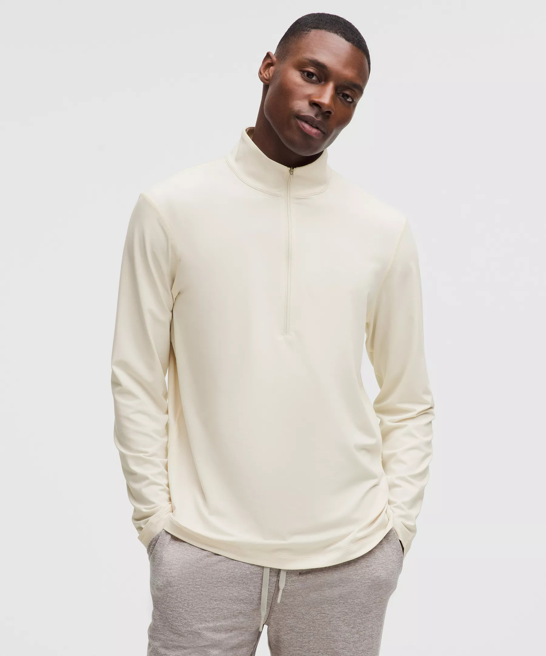 Soft Jersey Half Zip - 1