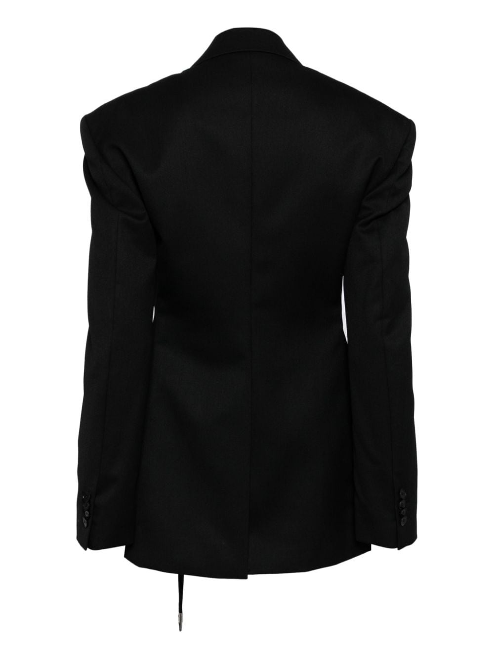 self-tie detail blazer - 2
