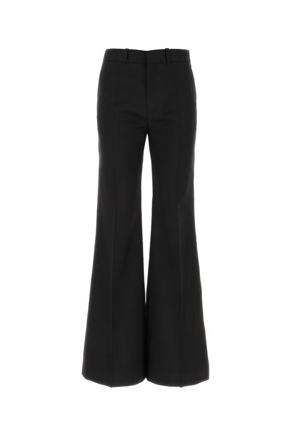 パンツ Chloe SS23 Black wool blend pant (CHC23UPA03063 001) Chloé Chloe Woman Black Wool Blend Pant | luosophy | REVERSIBLE