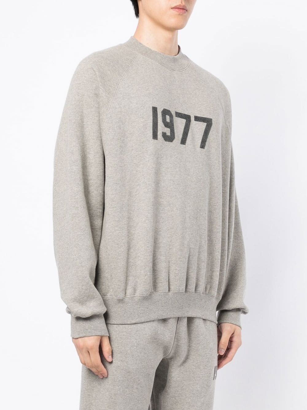 1977 cotton-jersey sweatshirt - 3