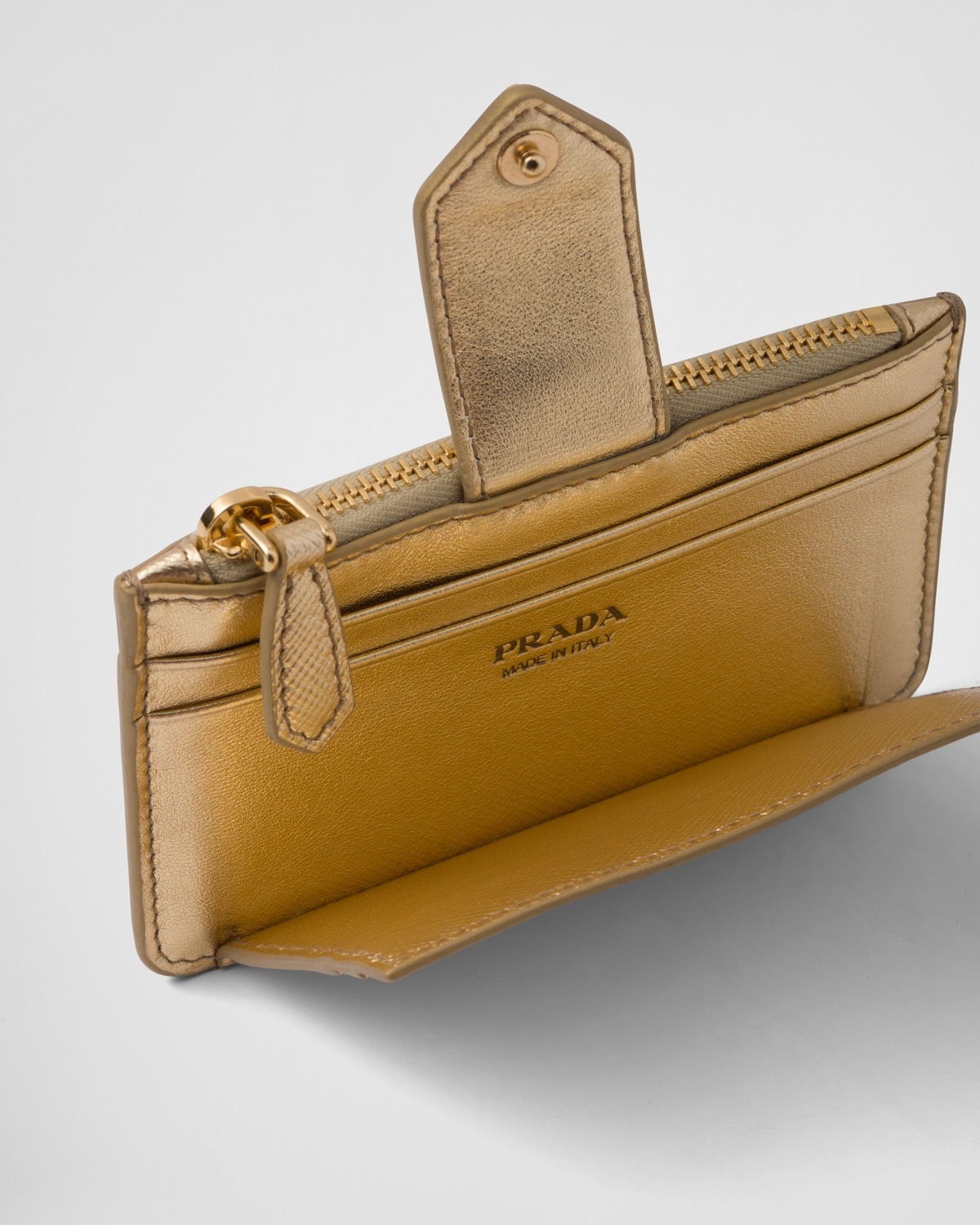 Saffiano and leather card holder - 3