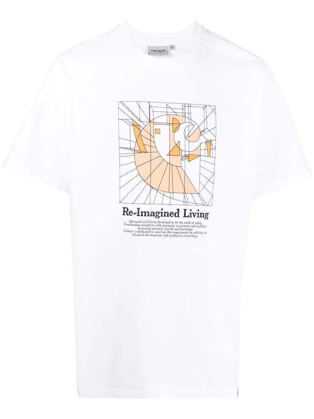 graphic-print organic-cotton T-Shirt - 1