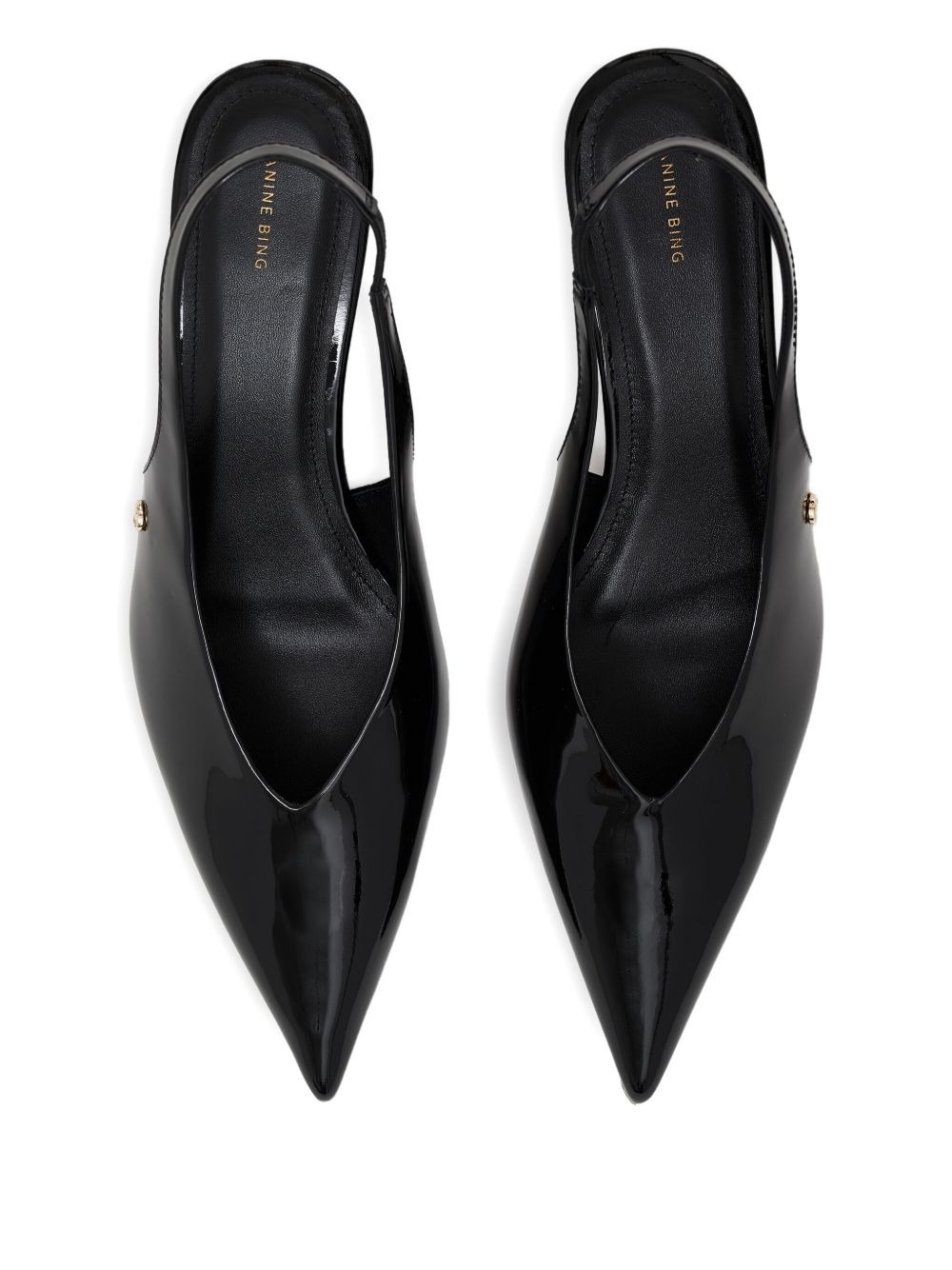50mm Hilda slingback pointed-toe pumps - 3