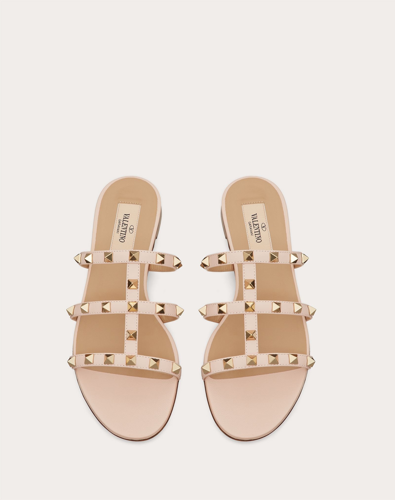 Rockstud Flat Slide Sandal - 4