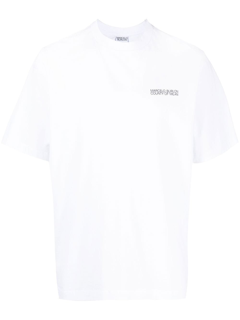 CROSS OVER COTTON T-SHIRT - 1