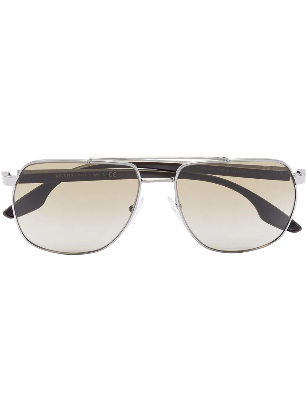 aviator-frame sunglasses - 1