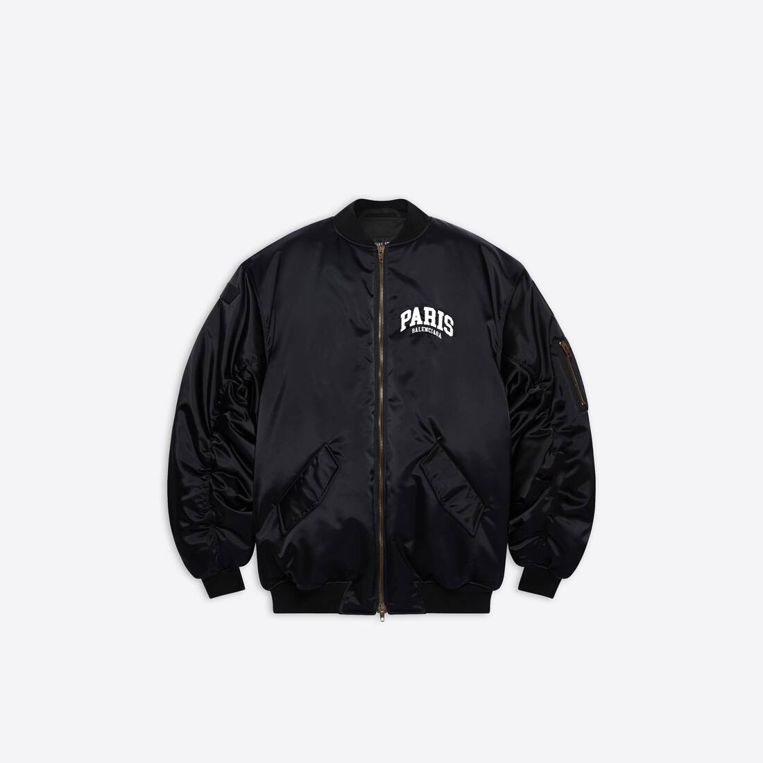 Men's Cities Paris Bomber in Black - 1