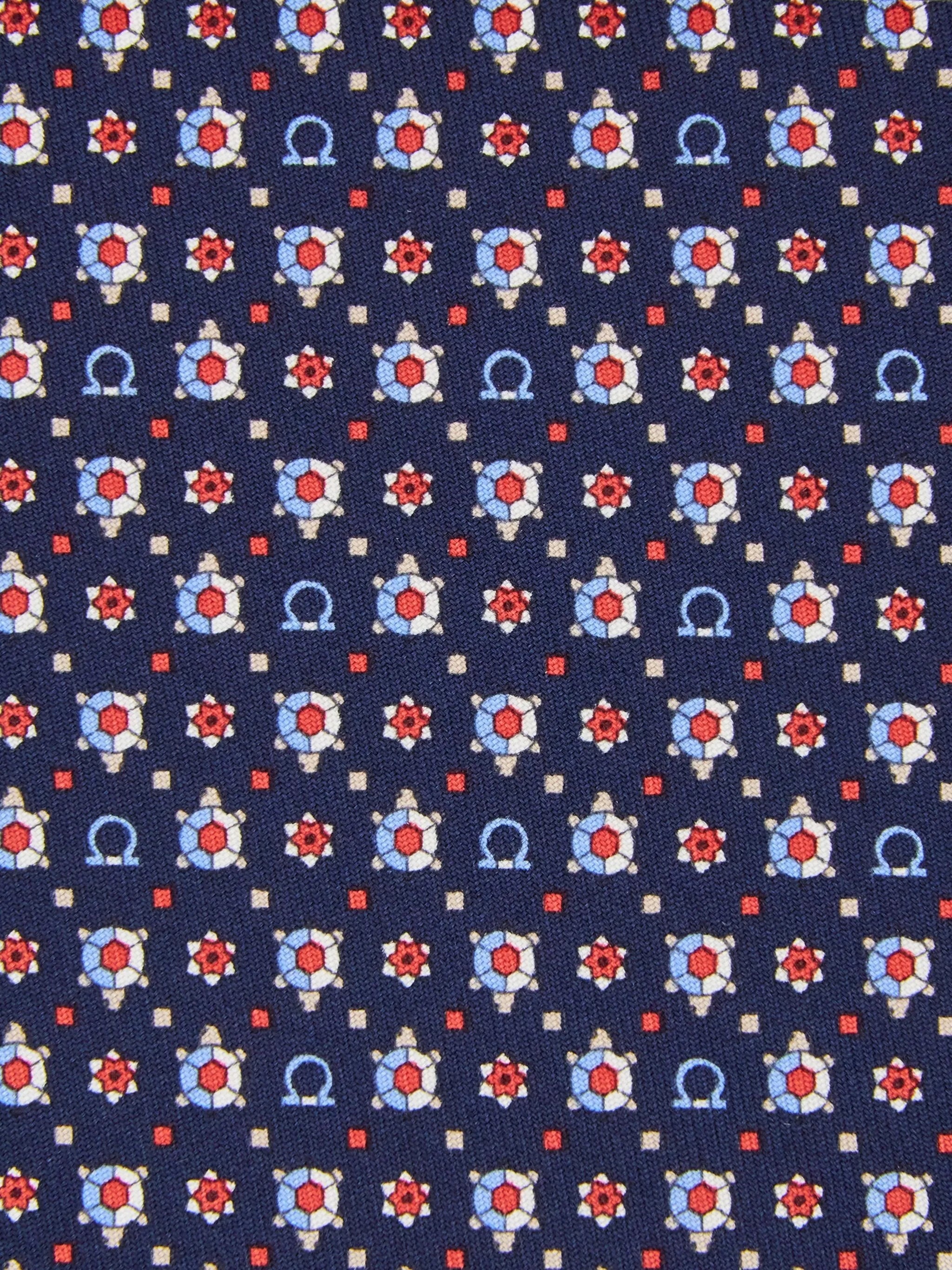 Ferragamo Turtle-print Silk Tie - 3