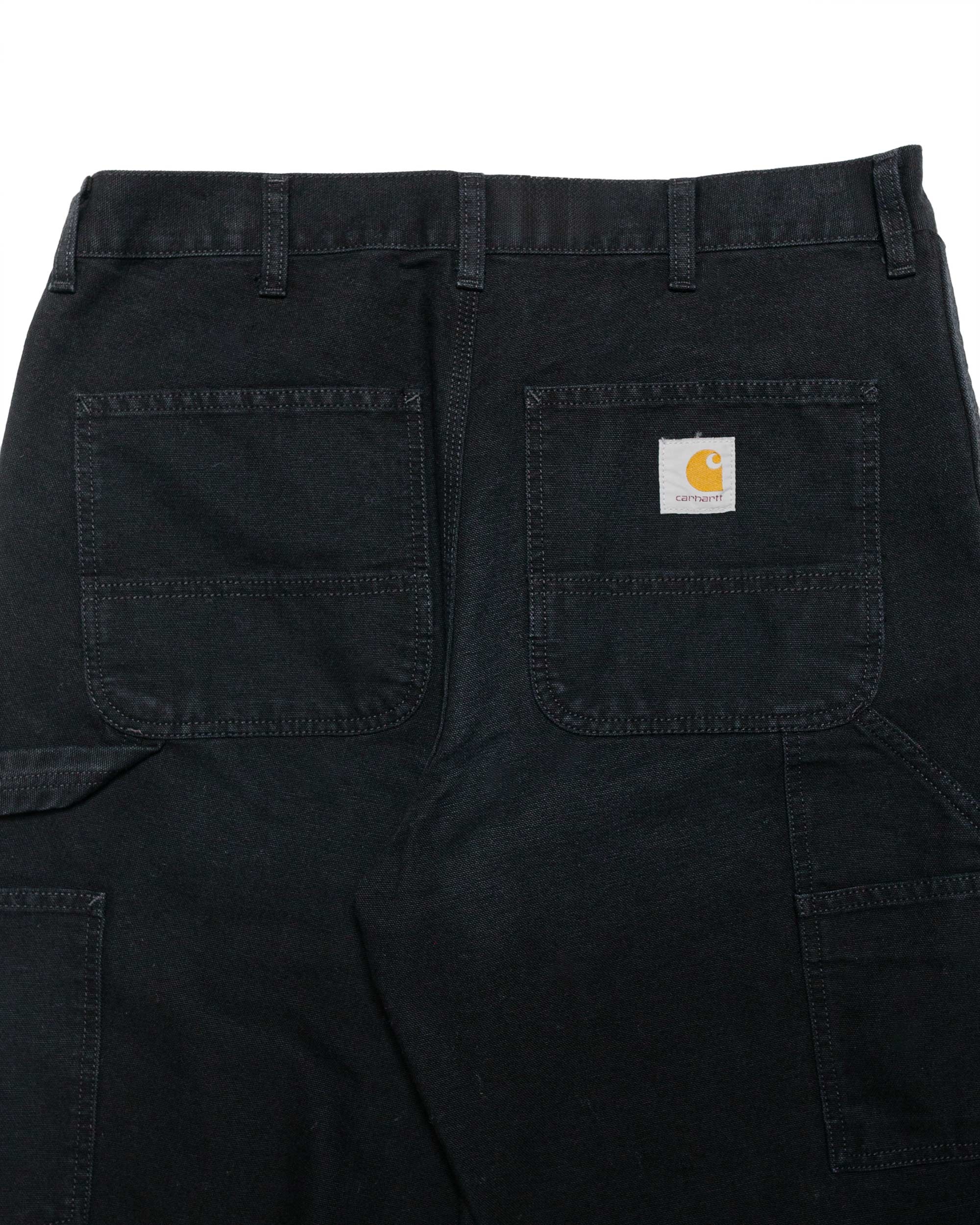 Carhartt W.I.P. Double Knee Pant Black Aged Canvas - 5