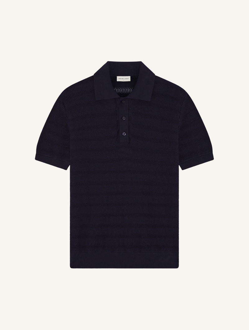 VIDAL COTTON JACQUARD POLO 1