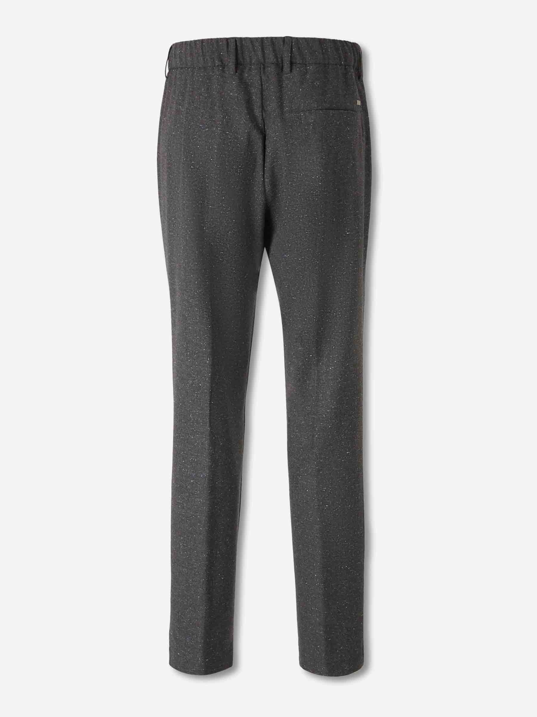 WOOL TEXTURED PANTS - 2