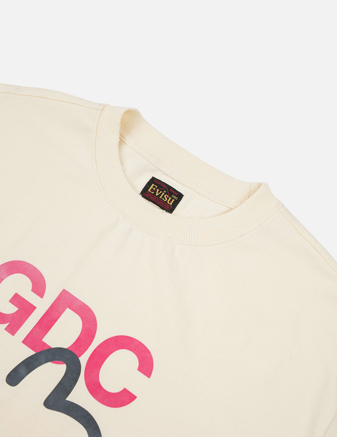 EVISU X GDC Dirty Wahsed Relax Fit T-shirt - 8