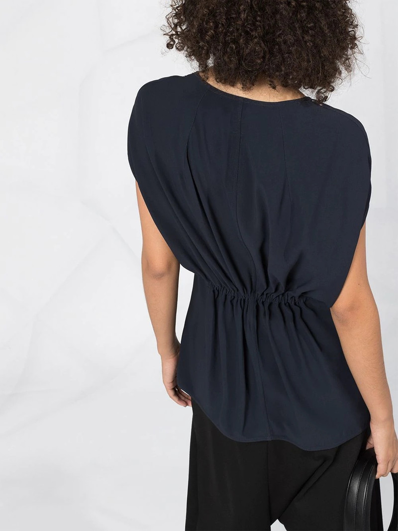 gathered waist tunic 3