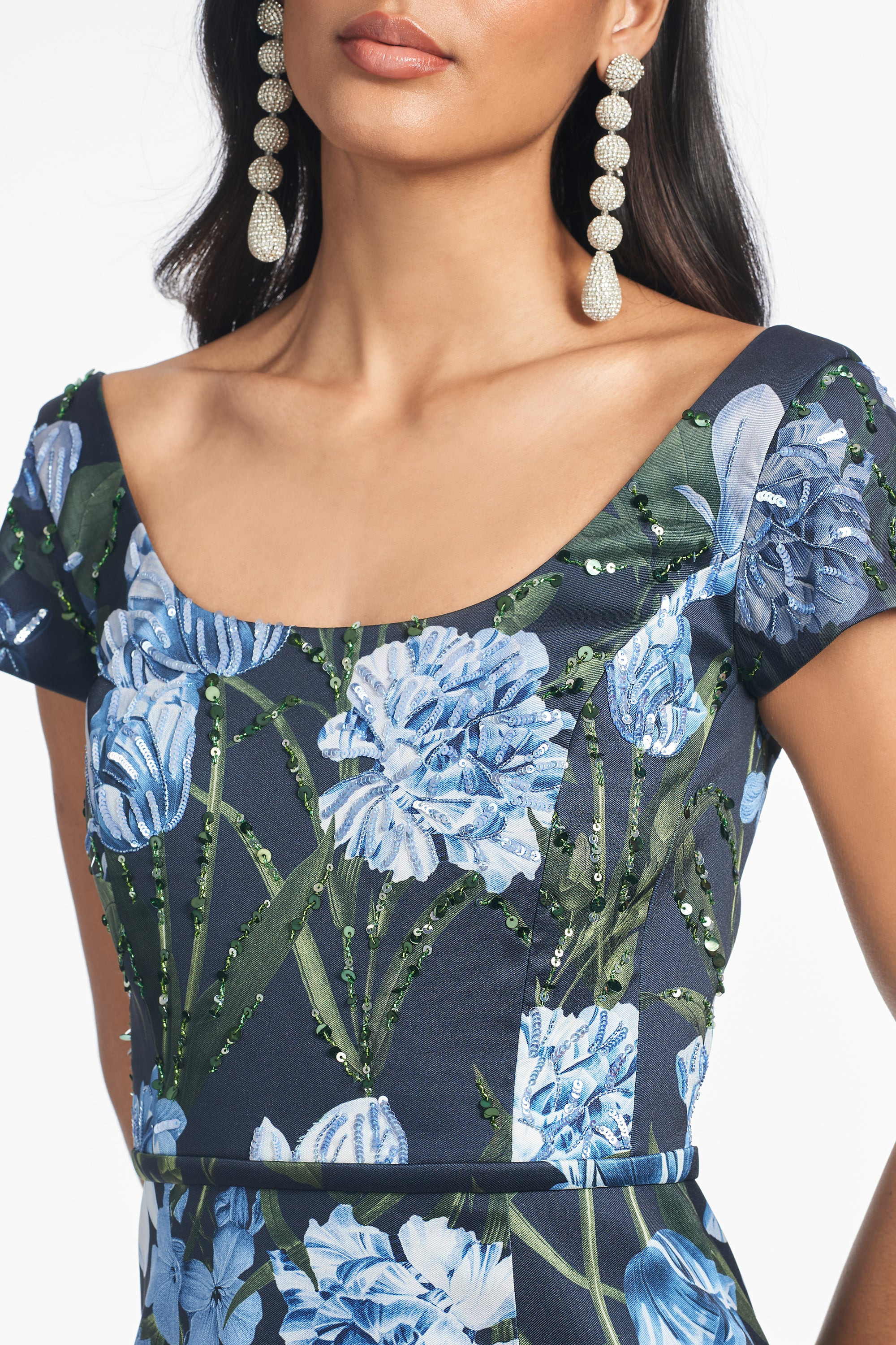 EMBELLISHED GRACE GOWN - NIGHT SKY PRIMA GARDEN - 2