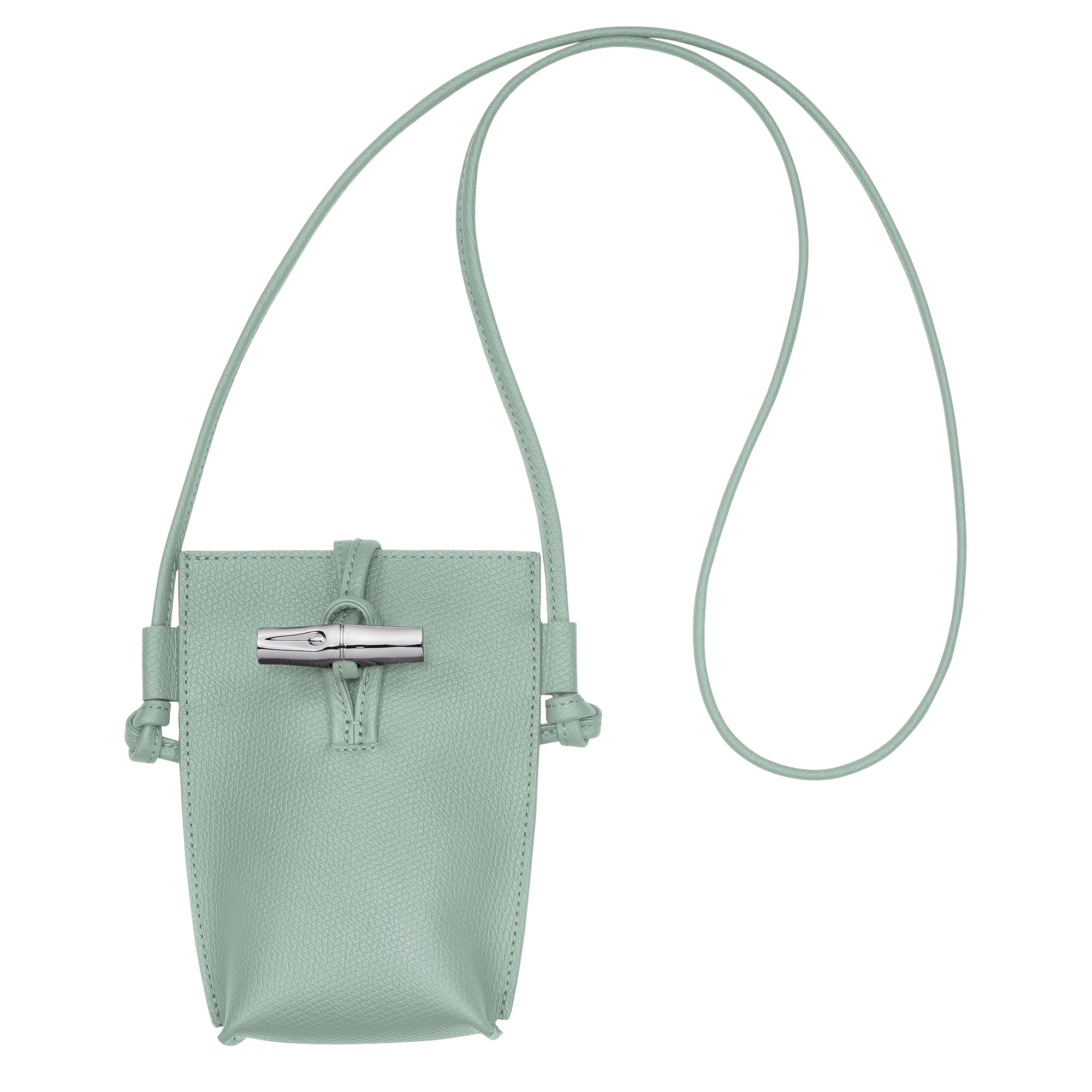 Le Roseau Phone case Celadon - Leather - 1