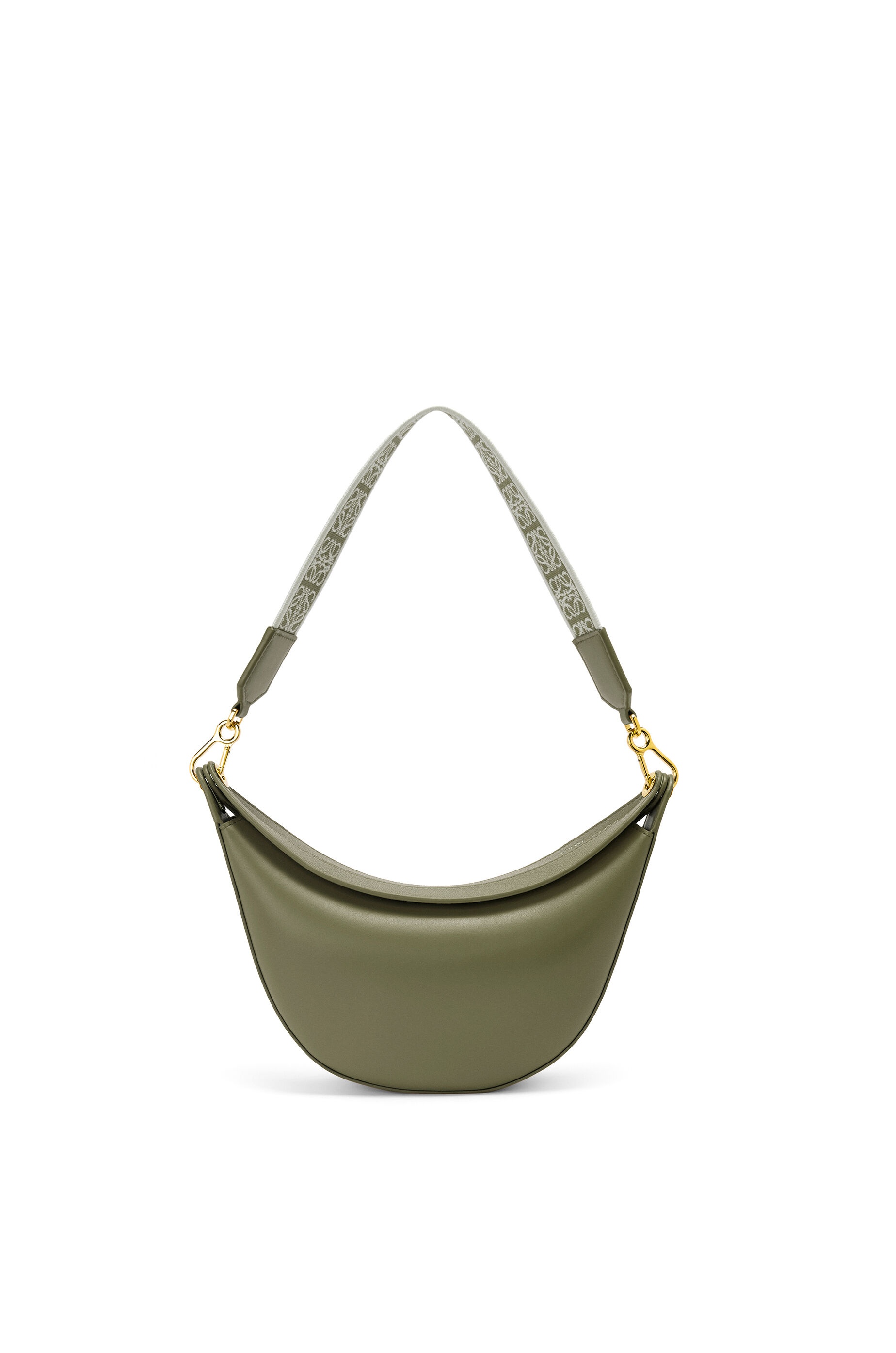 Small LOEWE Luna bag in satin calfskin and jacquard - 7