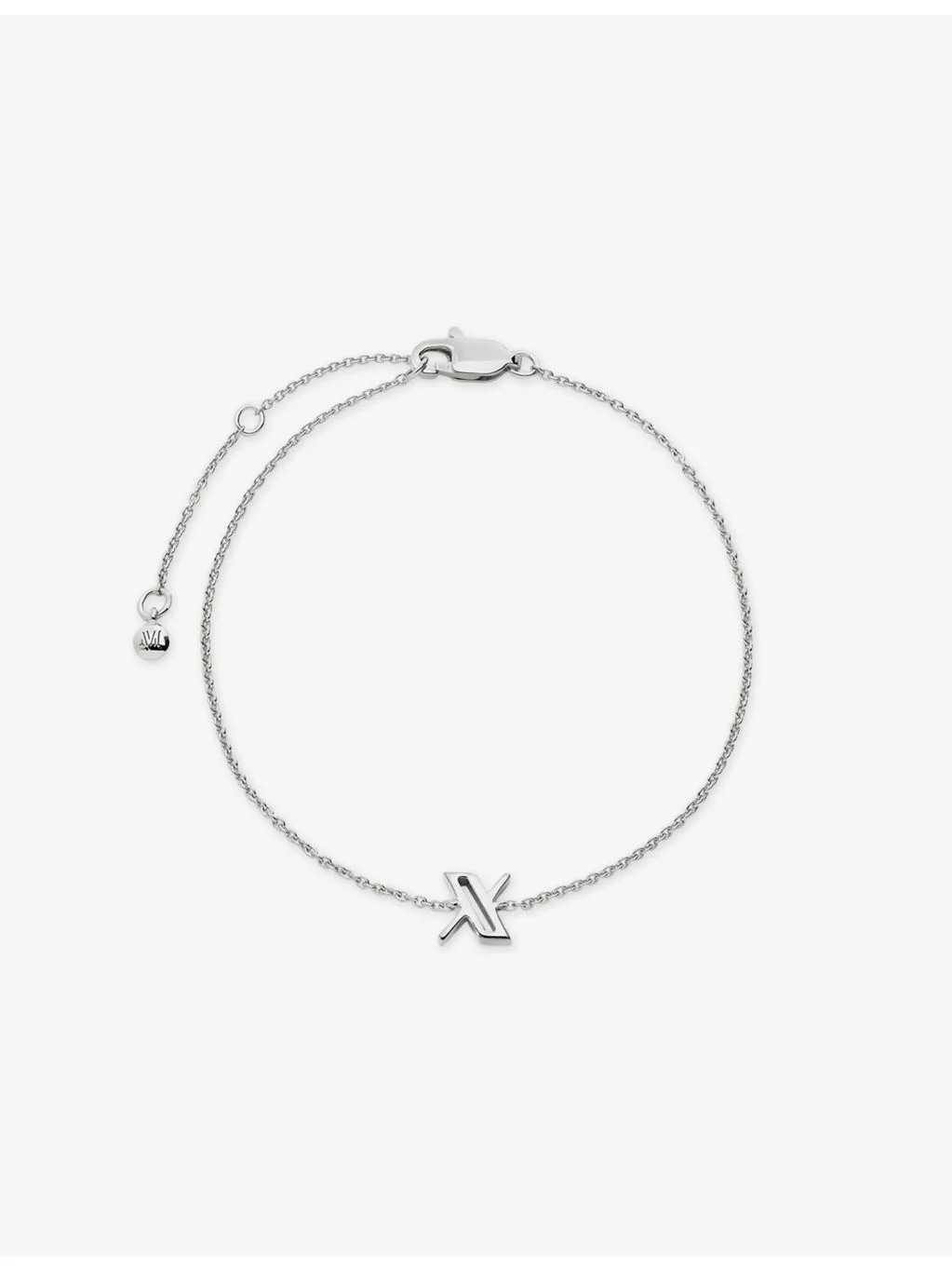 Initial X Sterling-Silver Bracelet - 1
