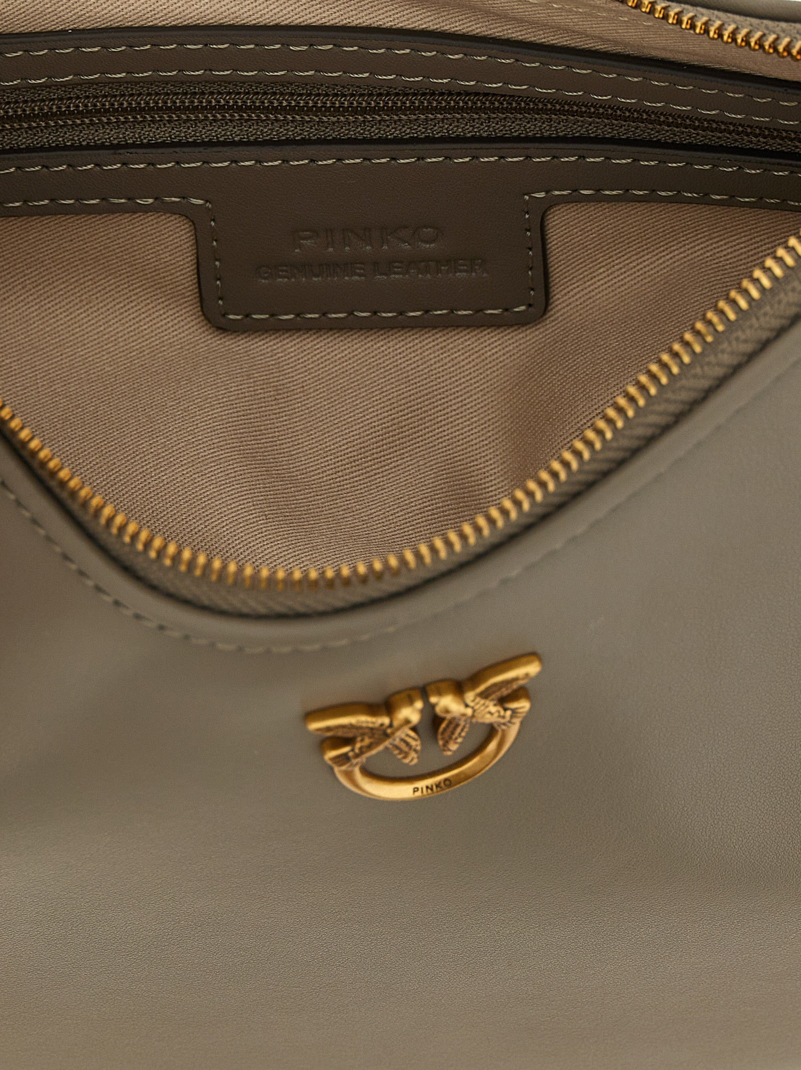 Half Moon Mini Shoulder Bags Beige - 4