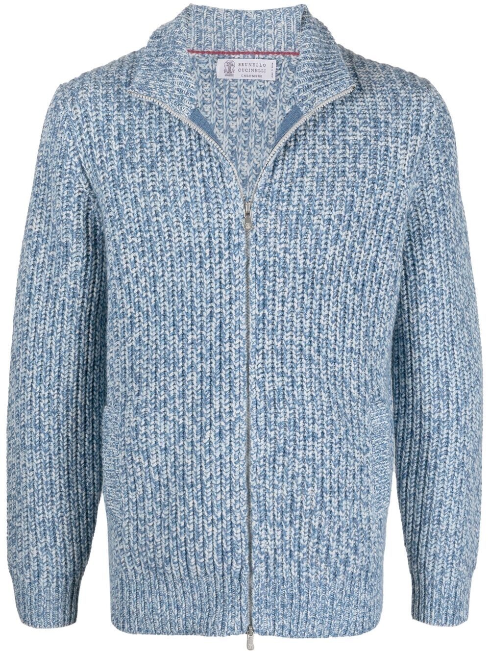 chunky knitted cardigan - 1