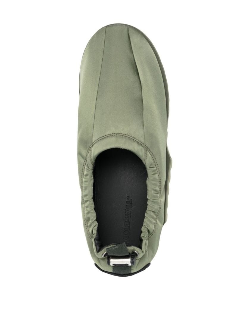 drawstring slip-on sneakers - 4